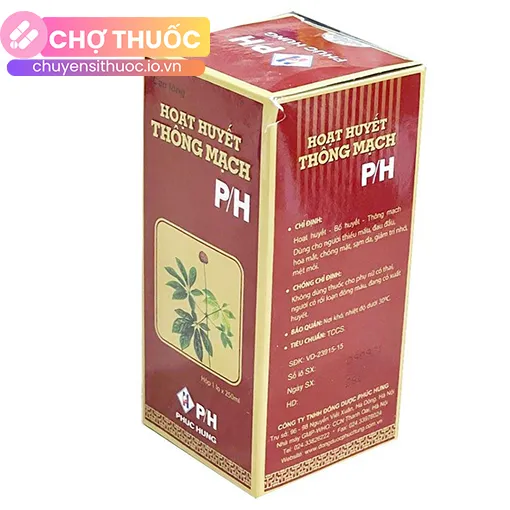 Hoạt Huyết Thông Mạch P/H (viên nén)